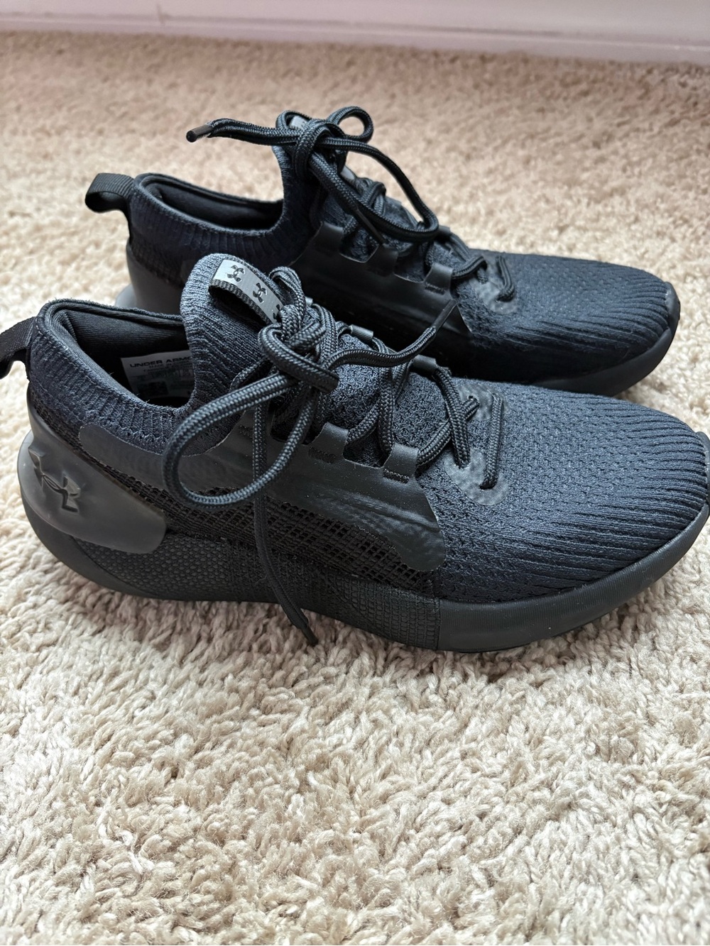 Under Armour Black Athletic Sneakers